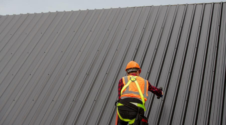 Professional metal roof installation services in Templeton, IA